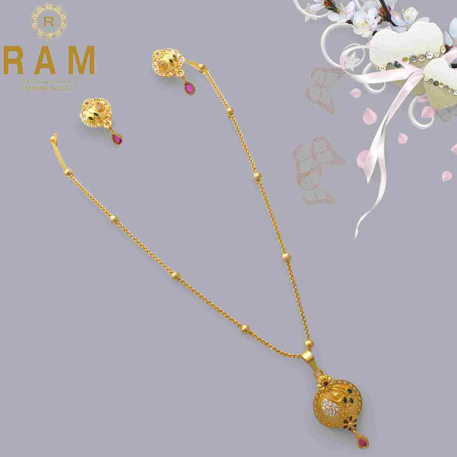 GOLD PLATTED NECKLESS