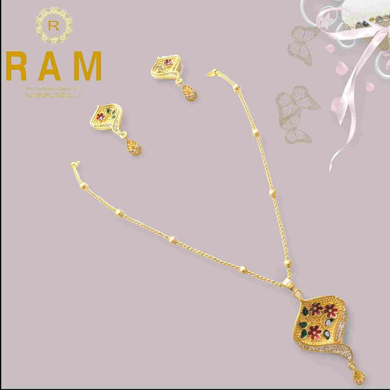 GOLD PLATTED KITTY SET