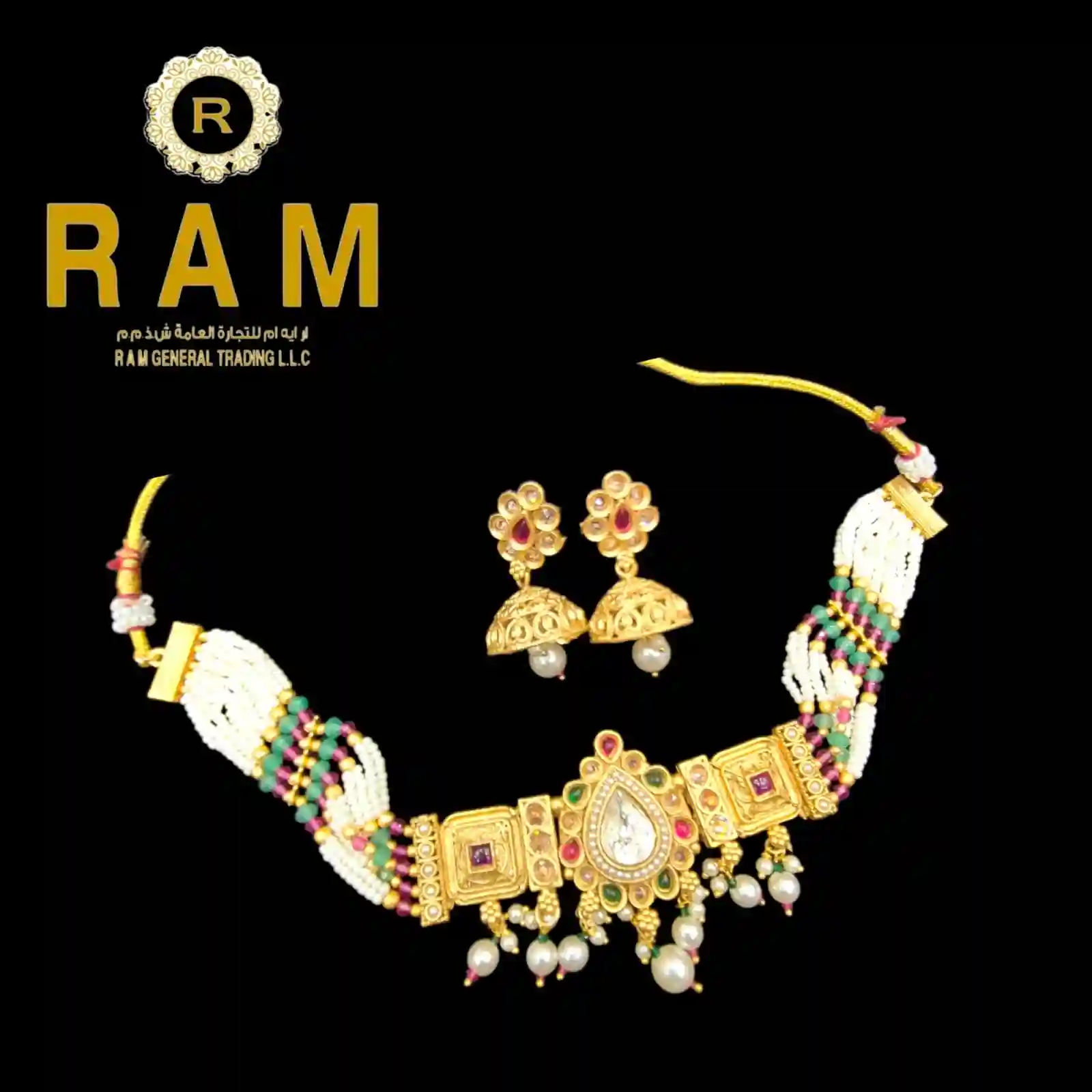 BRASS SHORT NECKLESS